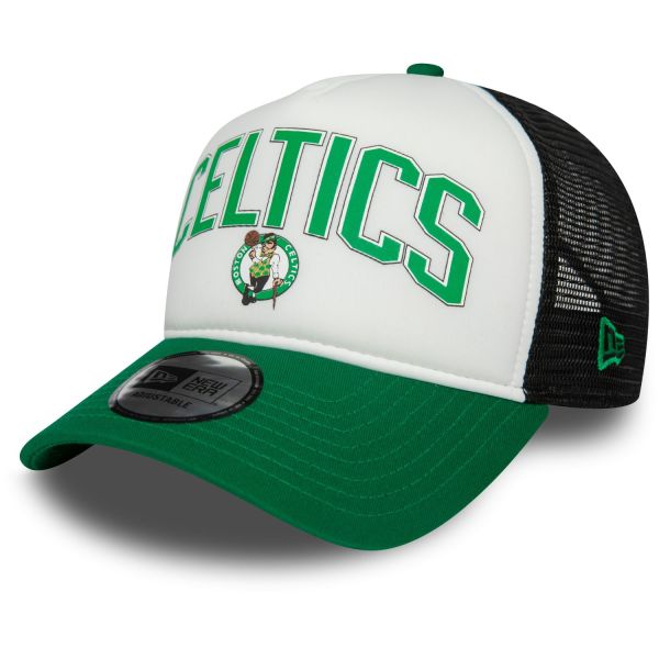 New Era Adjustable Trucker Cap - RETRO Boston Celtics