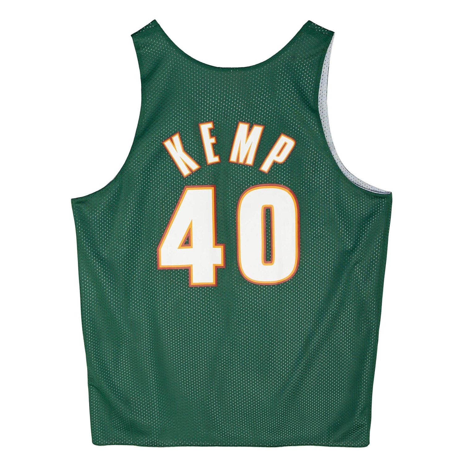 REVERSIBLE Tank Top Jersey Seattle SuperSonics Shawn Kemp Jerseys