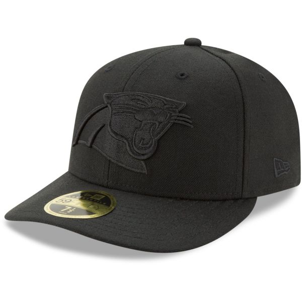 New Era 59Fifty Low Profile Cap - Carolina Panthers schwarz