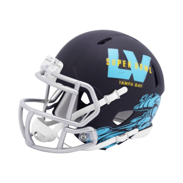 Riddell Speed Mini Football Helm - NFL SUPER BOWL LV Tampa