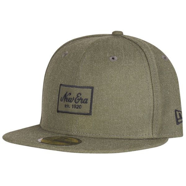 New Era 59Fifty Fitted Cap - HEATHER SCRIPT Brand Patch Logo