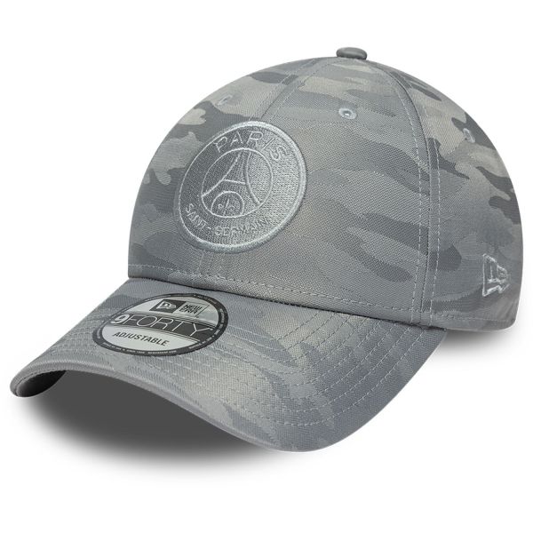 New Era 9Forty Strapback Cap Paris Saint-Germain grau camo