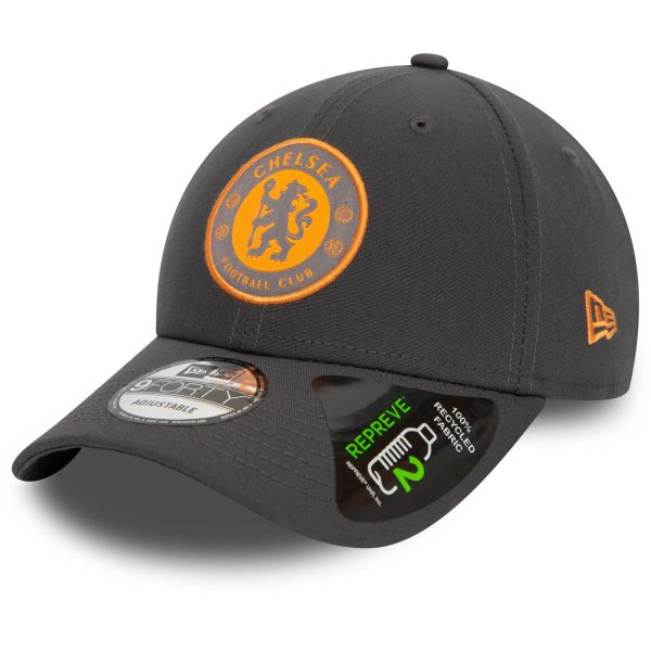 New Era 9Forty Strapback Cap - REPREVE FC Chelsea charcoal