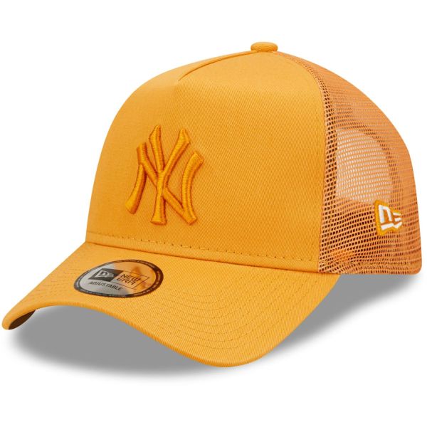 New Era A-Frame Trucker Cap - New York Yankees gold