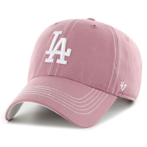 47 Brand Adjustable Cap - CONTRAST Los Angeles Dodgers mauve