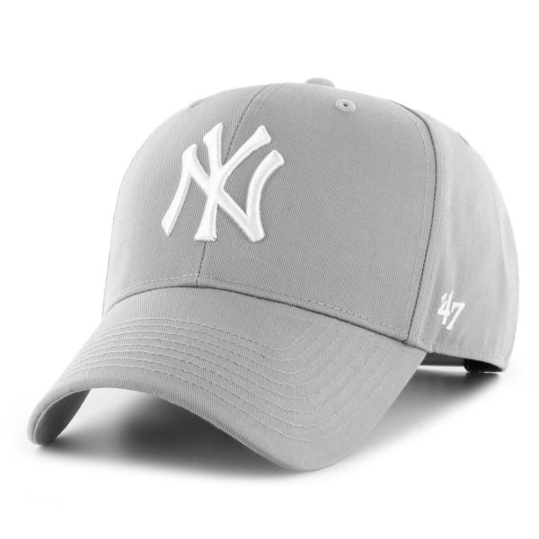47 Brand Adjustable Cap - MLB BASIC New York Yankees grey