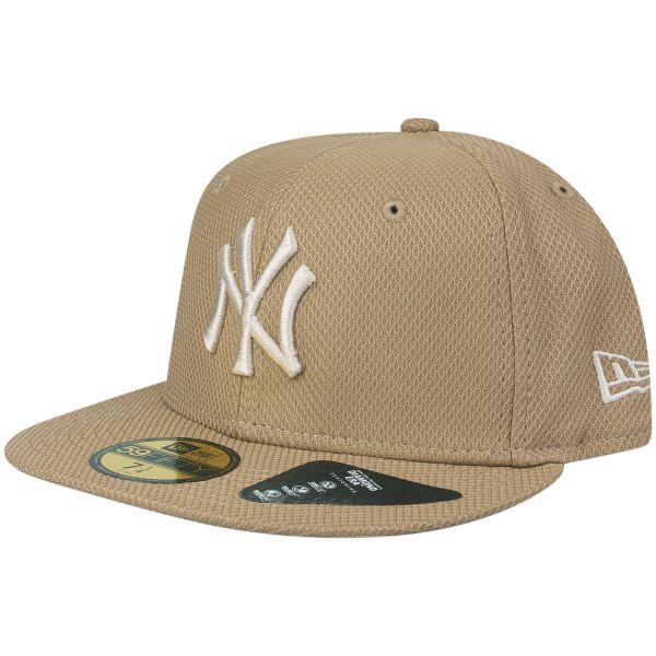 New Era 59Fifty Fitted Cap - DIAMOND New York Yankees khaki