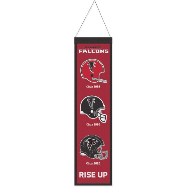 Atlanta Falcons EVOLUTION NFL Wool Banner 80x20cm
