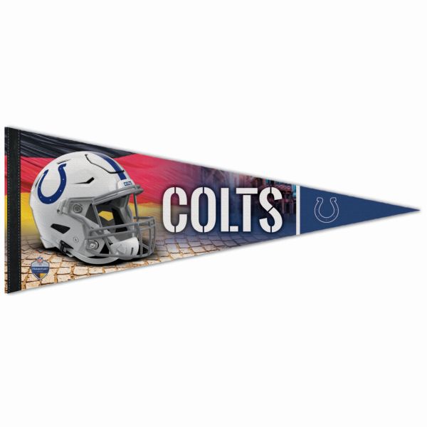 NFL Frankfurt Game Felt Pennant 75x30cm Indianapolis Colts