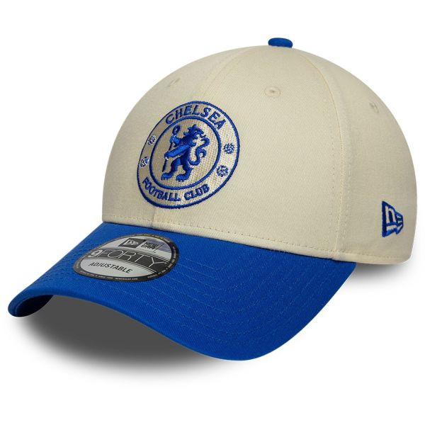 New Era 9Forty Adjustable Cap - FC Chelsea beige