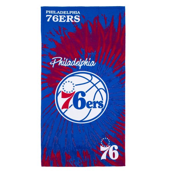 Philadelphia 76ers NBA Psychedelic Strandtuch 150x75cm