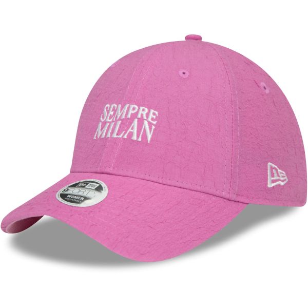 New Era 9Forty Damen Cap - CRINKLE AC Milan pink