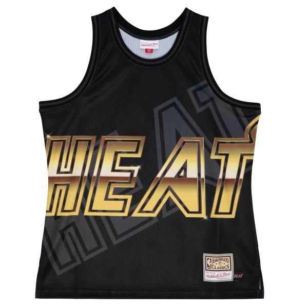 M&N Big Face 4.0 Fashion Tank Top Jersey Miami Heat