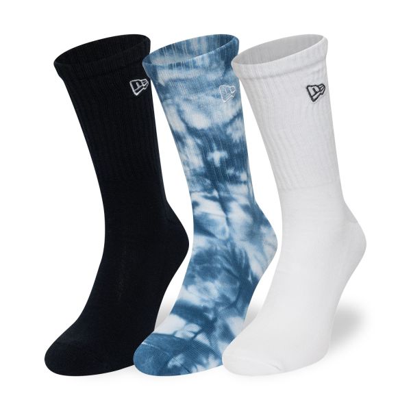New Era Unisex Chaussettes - TIE DYE 3-pack