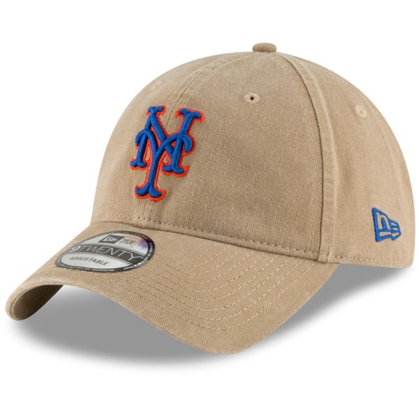 New Era 9Twenty Strapback Cap - New York Mets khaki