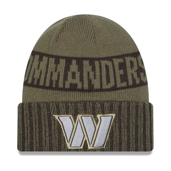 New Era Knit Beanie SALUTE TO SERVICE Washington Commanders