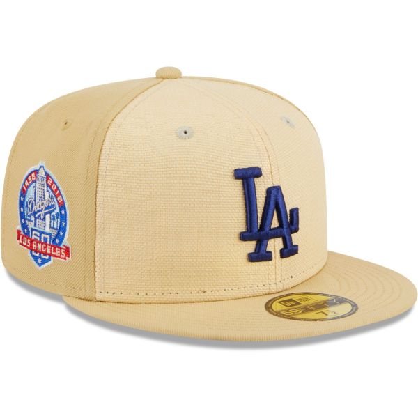 New Era 59Fifty Fitted Cap - RAFFIA Los Angeles Dodgers