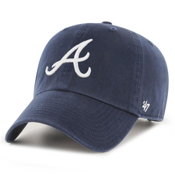 47 Brand Relaxed Fit Cap - MLB Atlanta Braves navy