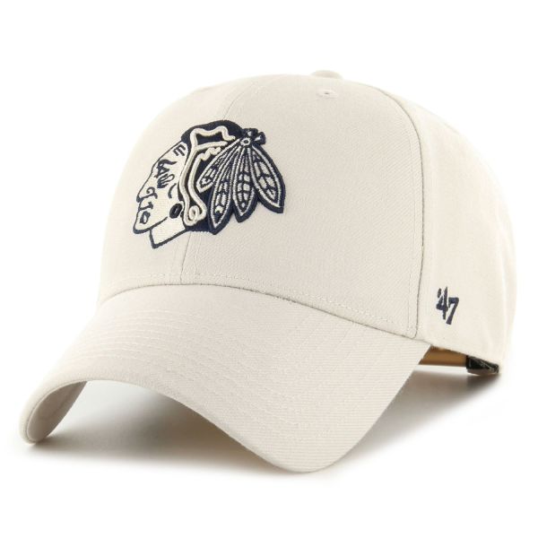 47 Brand Snapback Cap - NHL Chicago Blackhawks bone beige