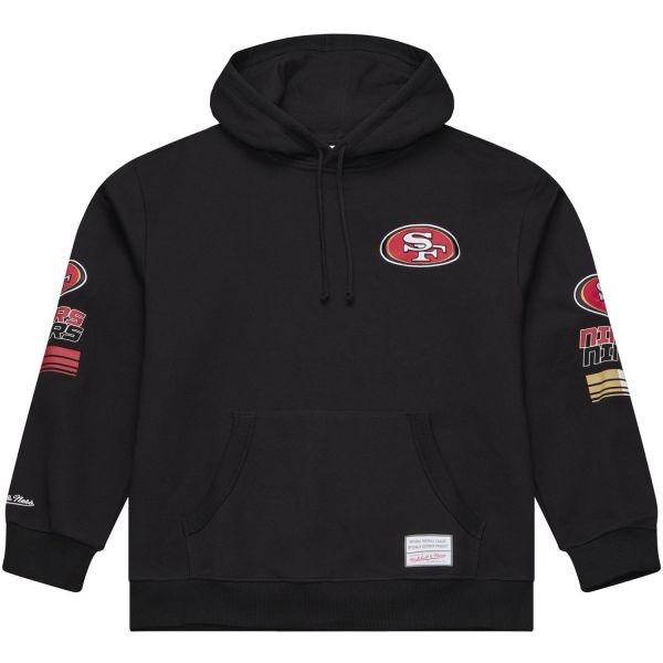 M&N Fleece NFL Hoody SIDELINE San Francisco 49ers