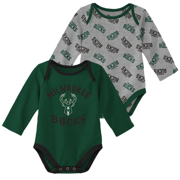 Outerstuff NBA Infant 2pcs Bodysuit-Set Milwaukee Bucks