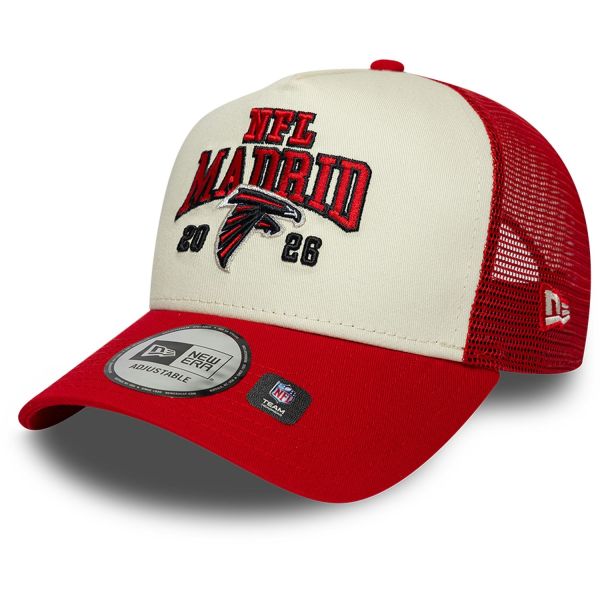 New Era A-Frame Mesh Trucker Cap - MADRID Atlanta Falcons