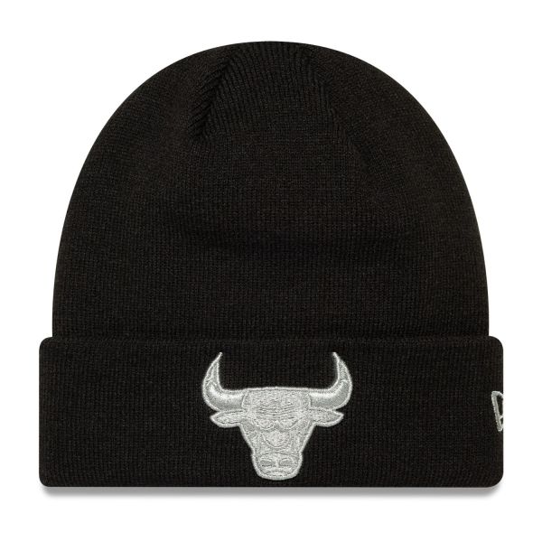 New Era Knit Bonnet d'hiver Beanie METALLIC Chicago Bulls