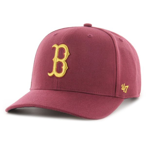 47 Brand Snapback Cap - ZONE METALLIC Boston Red Sox maroon