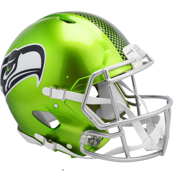 Riddell Speed Authentic Helmet - NFL FLASH Seattle Seahawks