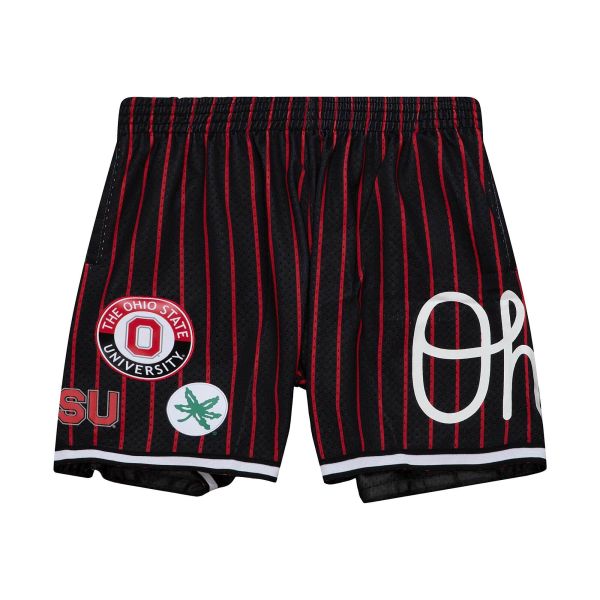 M&N NCAA Ohio State Hometown Basketball Shorts