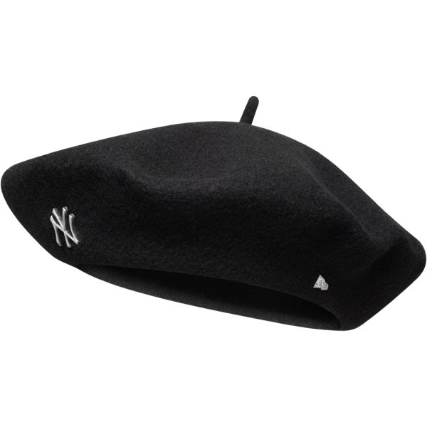 New Era Damen Barett Mütze - PIN New York Yankees schwarz