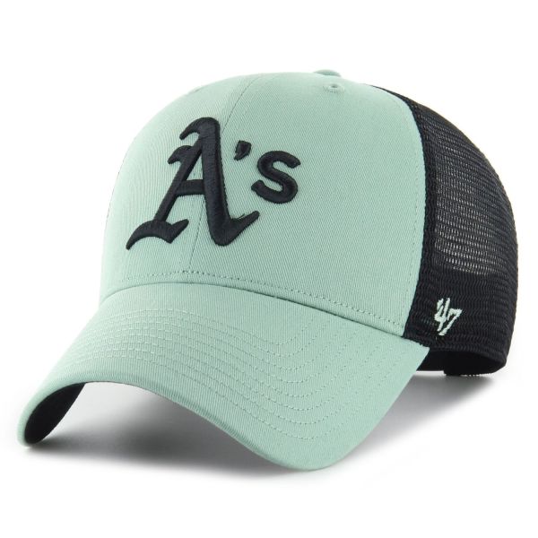 47 Brand Mesh Trucker Cap - BALLPARL Oakland Athletics mint