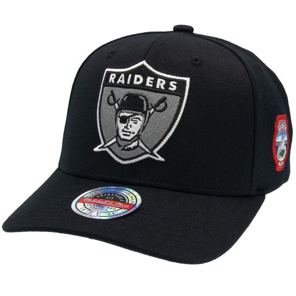 M&N Stretch Snapback Classic Red Cap - Las Vegas Raiders