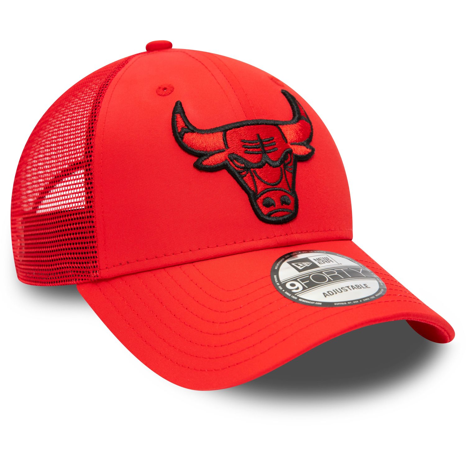 New Era 9Forty Trucker Cap HOME FIELD Chicago Bulls red Strapback