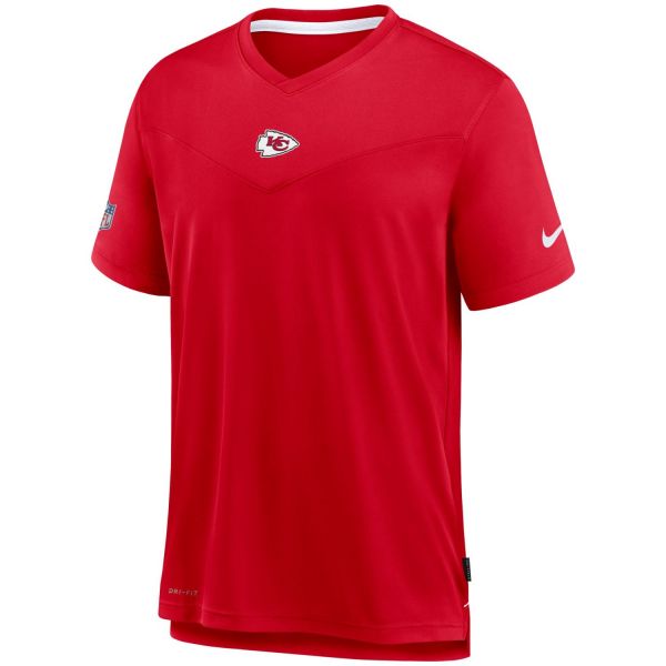 Kansas City Chiefs Nike Dri-FIT Sideline 2021 Coach Shirt