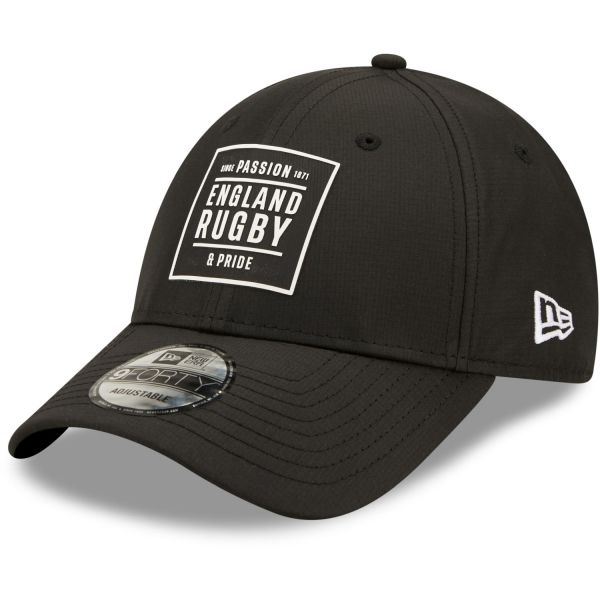 New Era 9Forty Strapback Cap - RIPSTOP England Rugby noir