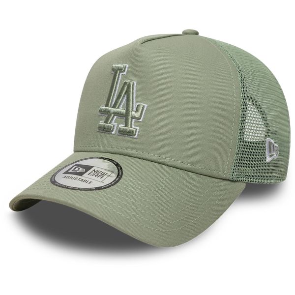 New Era A-Frame Trucker Cap - Los Angeles Dodgers salbeigrün