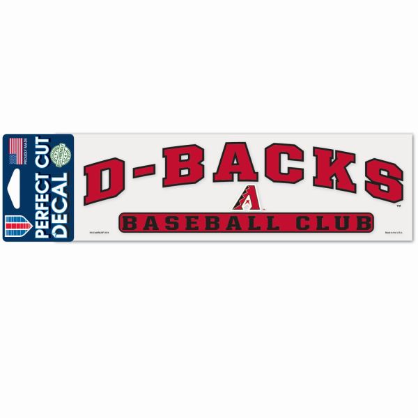 MLB Perfect Cut Decal 8x25cm Arizona Diamondbacks