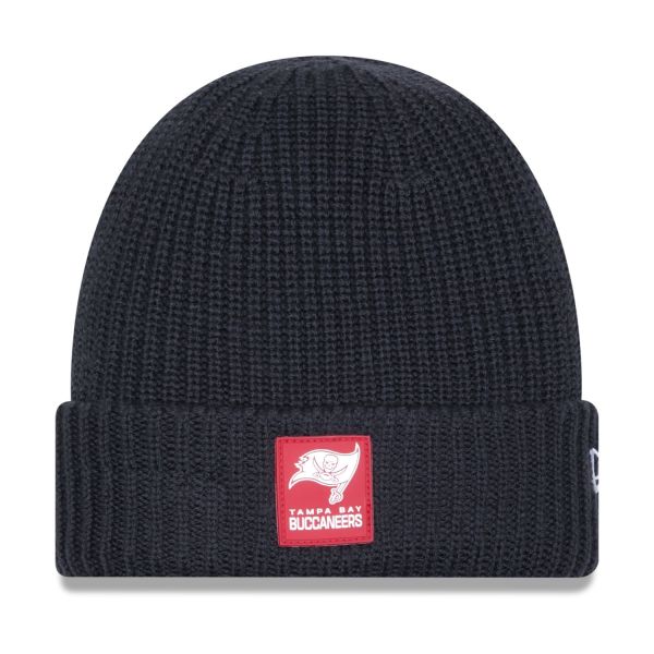 New Era Knit Bonnet D'Hiver SIDELINE Tampa Bay Buccaneers