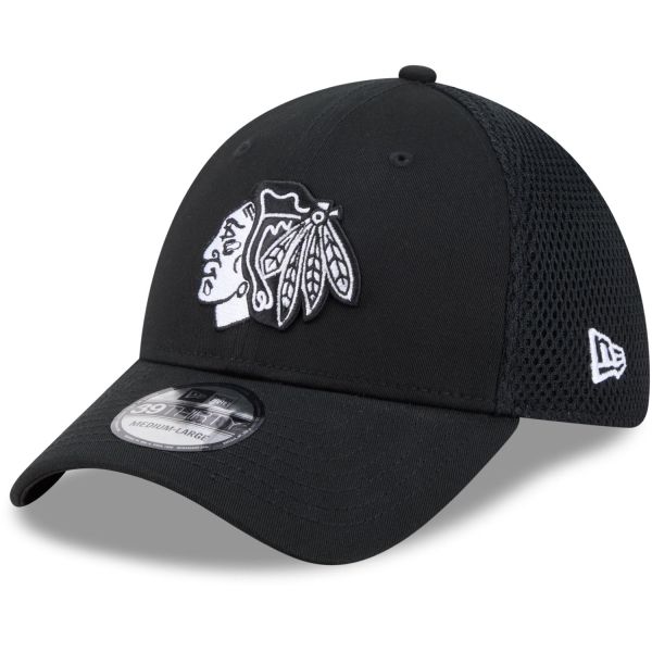 New Era 39Thirty Stretch Mesh Cap - NEO Chicago Blackhawks