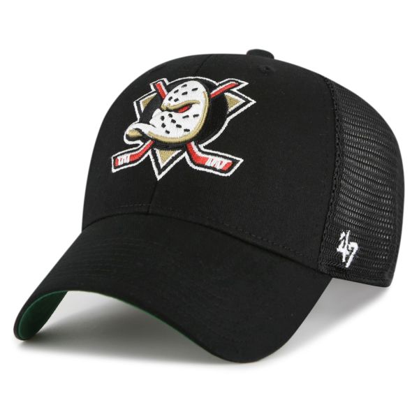 47 Brand Trucker Cap - Branson NHL Anaheim Ducks schwarz