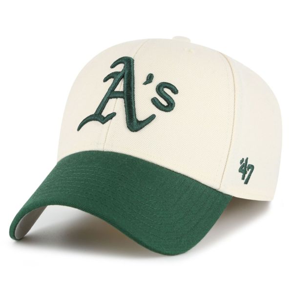 47 Brand Adjustable Cap - MVP Oakland Athletics creme beige