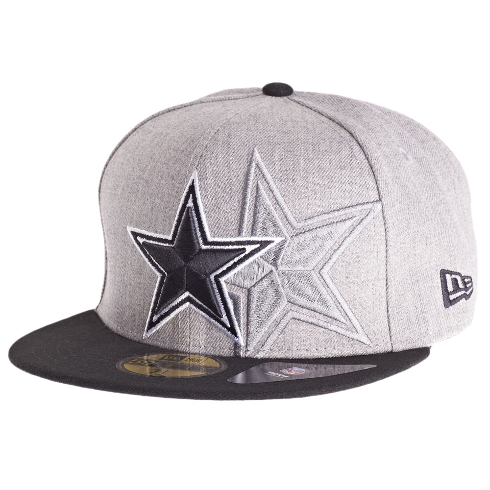 New Era 59Fifty Cap - SCREENING Dallas Cowboys grau | Fitted | Caps ...
