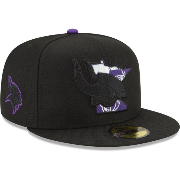 New Era 59Fifty Fitted Cap - STATE Minnesota Vikings