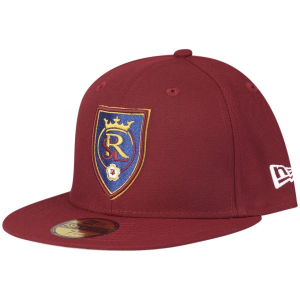 New Era 59Fifty Fitted Cap - MLS Real Salt Lake rubis