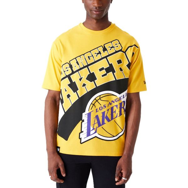 New Era Oversized Shirt - BIG LOGO Los Angeles Lakers