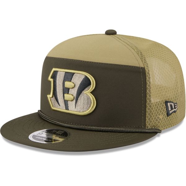 New Era 9Fifty Split Panel Cap - SALUTE Cincinnati Bengals