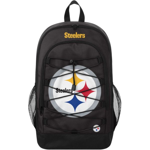 FOCO NFL Backpack - BUNGEE Pittsburgh Steelers