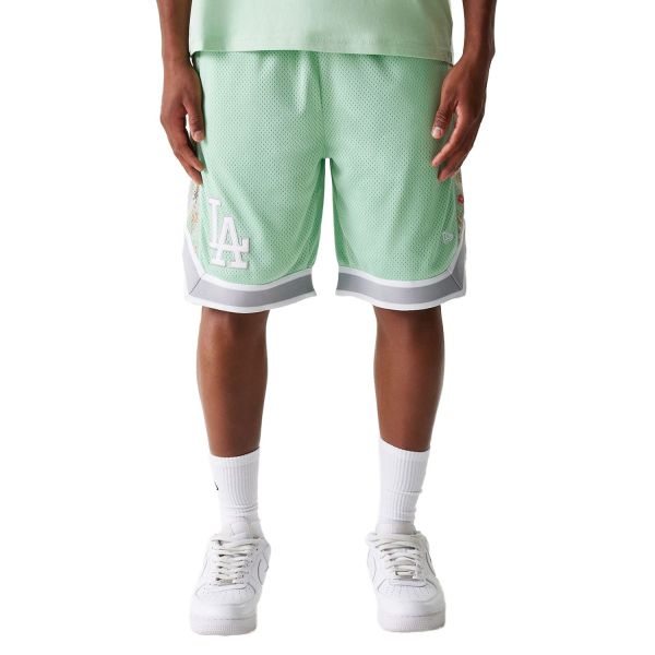 New Era Mesh Shorts - FLORAL Los Angeles Lakers