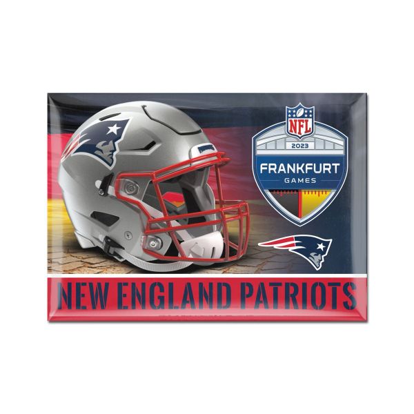 NFL Frankfurt Game Kühlschrank-Magnet New England Patriots
